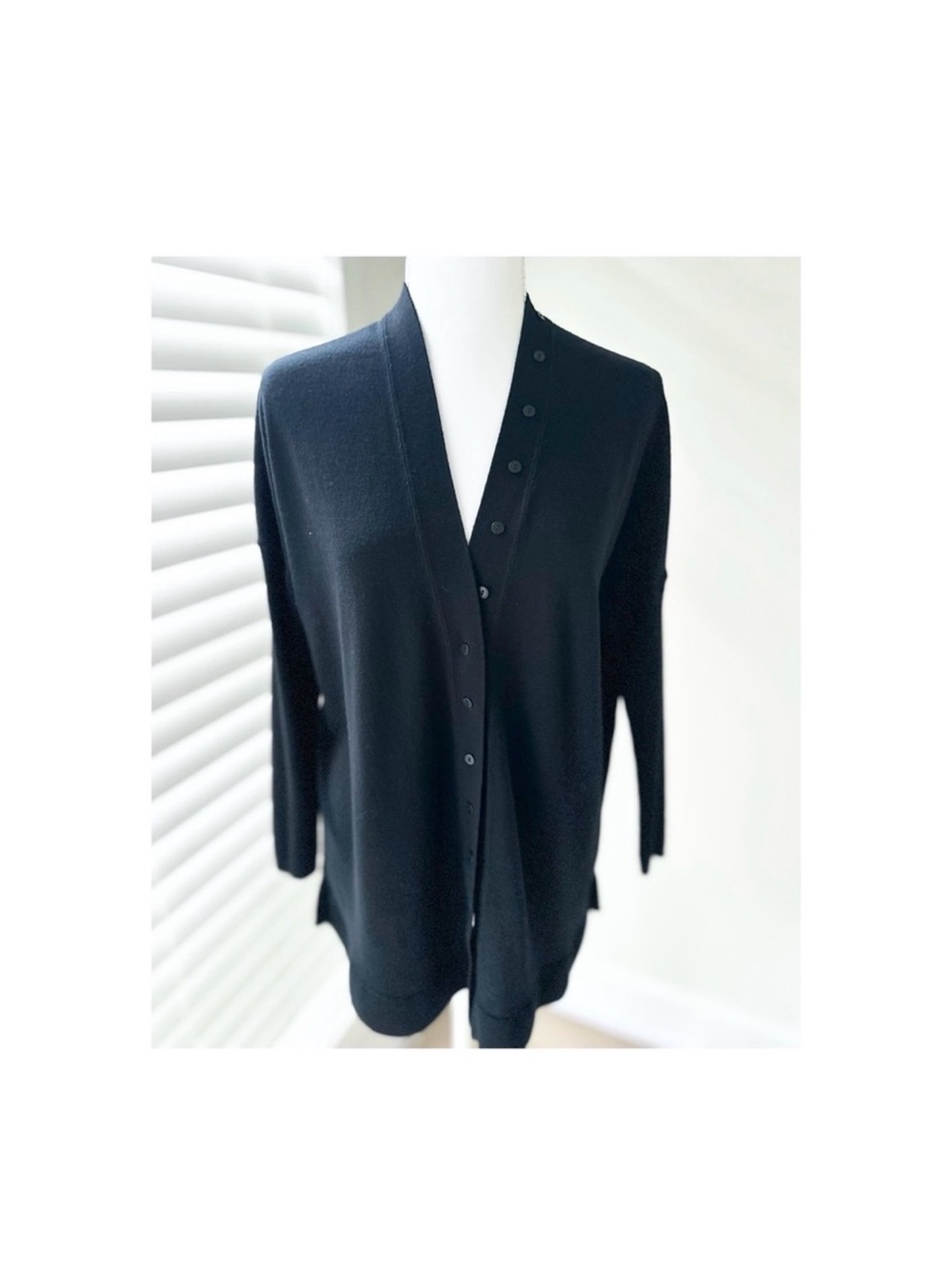 AllSaints Black Button-Front Women’s Cardigan